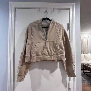 Lulu lemon scuba quarter zip hoodie